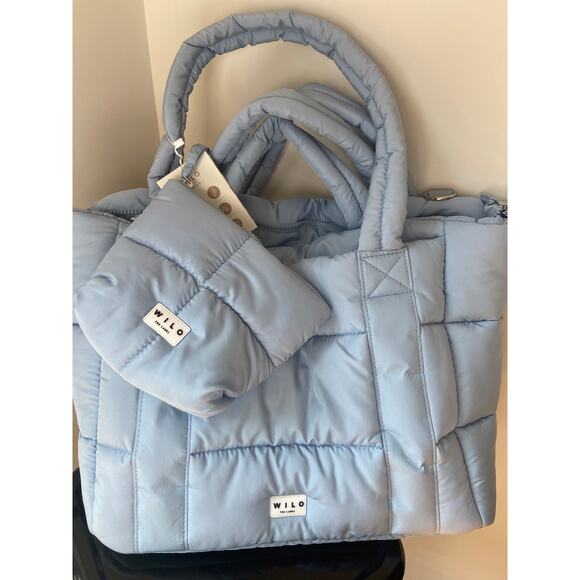 Wilo Large Puffer Tote Bag NWT - Picture 1 of 7
